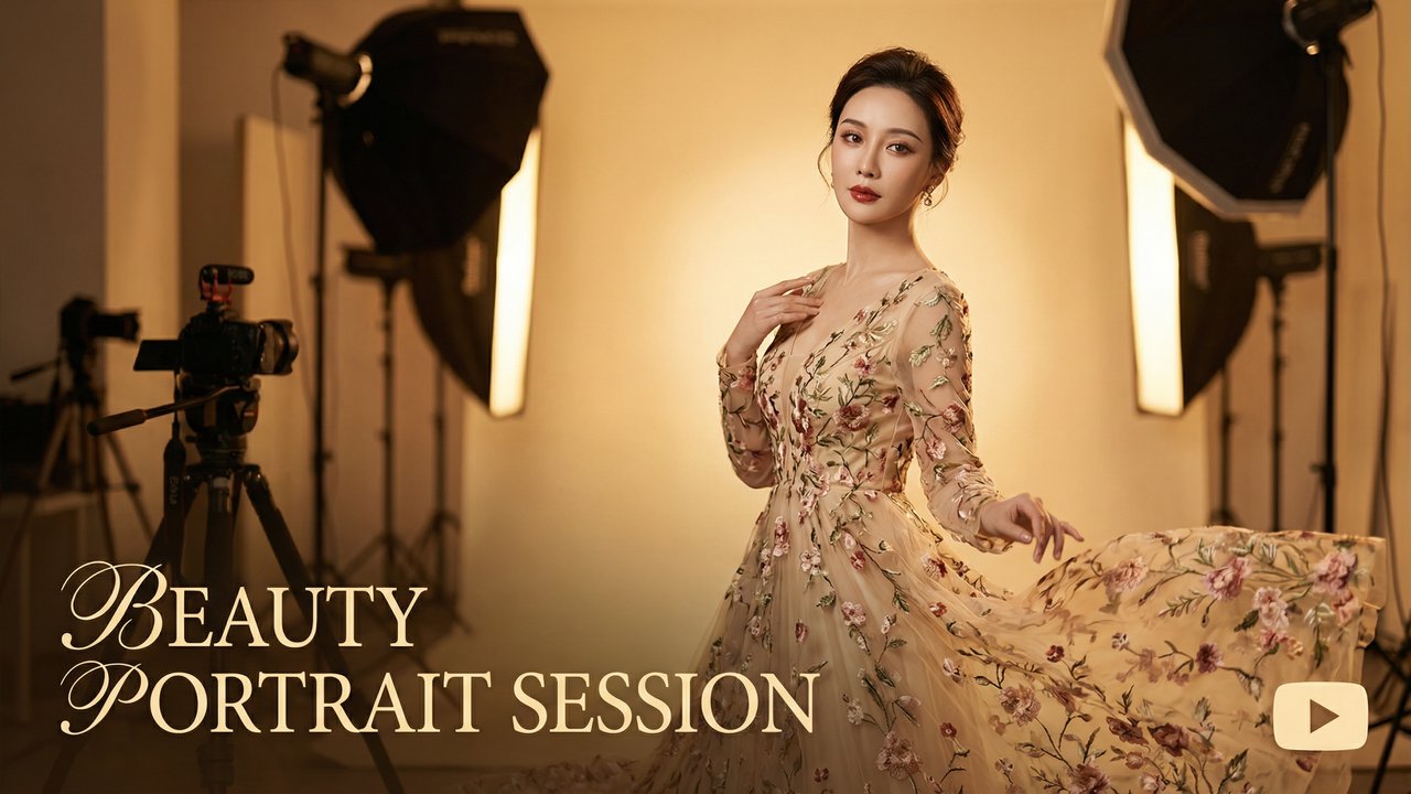 天台激战美少女写真视频教程