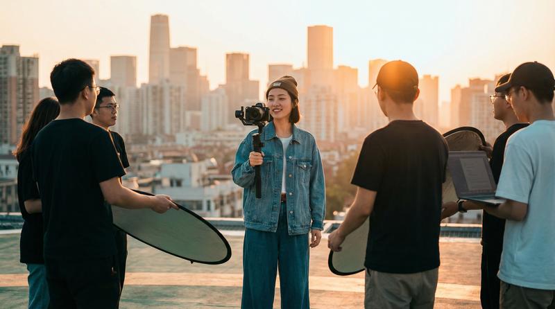 萝莉短视频-户外拍摄花絮