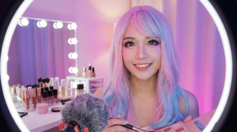 萝莉美妆视频教程